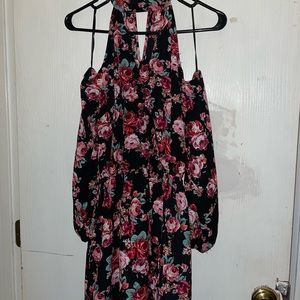 Floral Print Boutique Dress